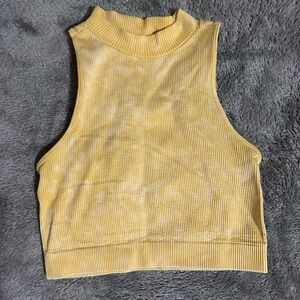 Yellow AE seriously soft tank top
